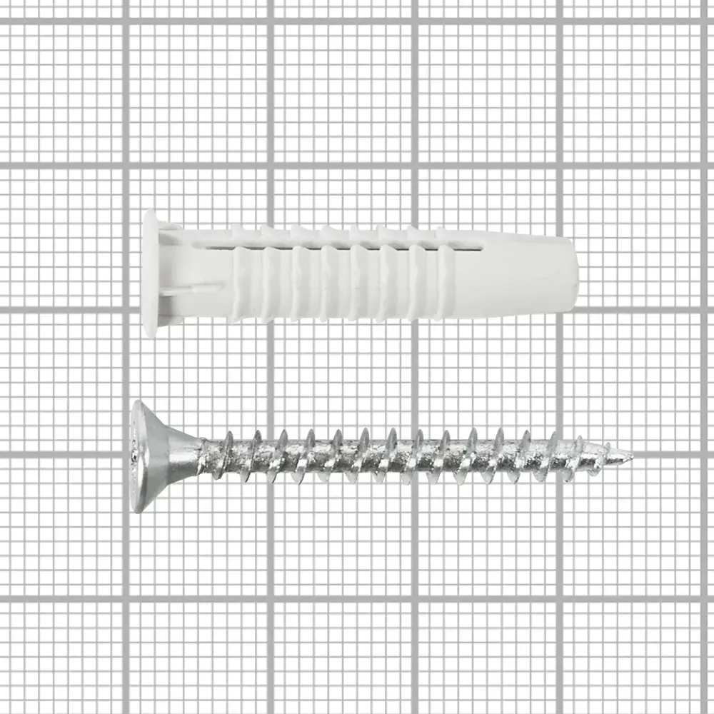 Дюбель универсальный нейлоновый Dilwis 6x30мм 16 шт. в комплекте с шурупом STLM-2100587 - Вид №5