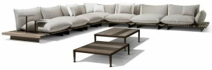 Giorgetti Модульный угловой садовый диван Apsara