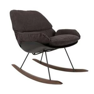 Лаунж кресло-качалка Rocky темное