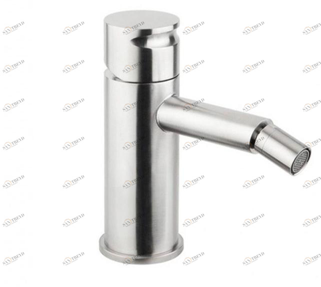 MINA Смеситель для биде из нержавеющей стали, устанавливаемый на столешницу, с регулируемым изливом Giotto 7203