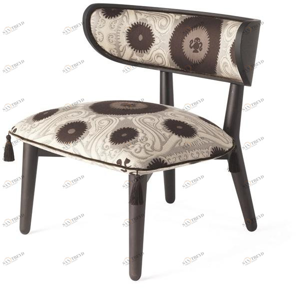 ETRO Home Interiors Кресло с тканевой обивкой  E.sha.221.a 