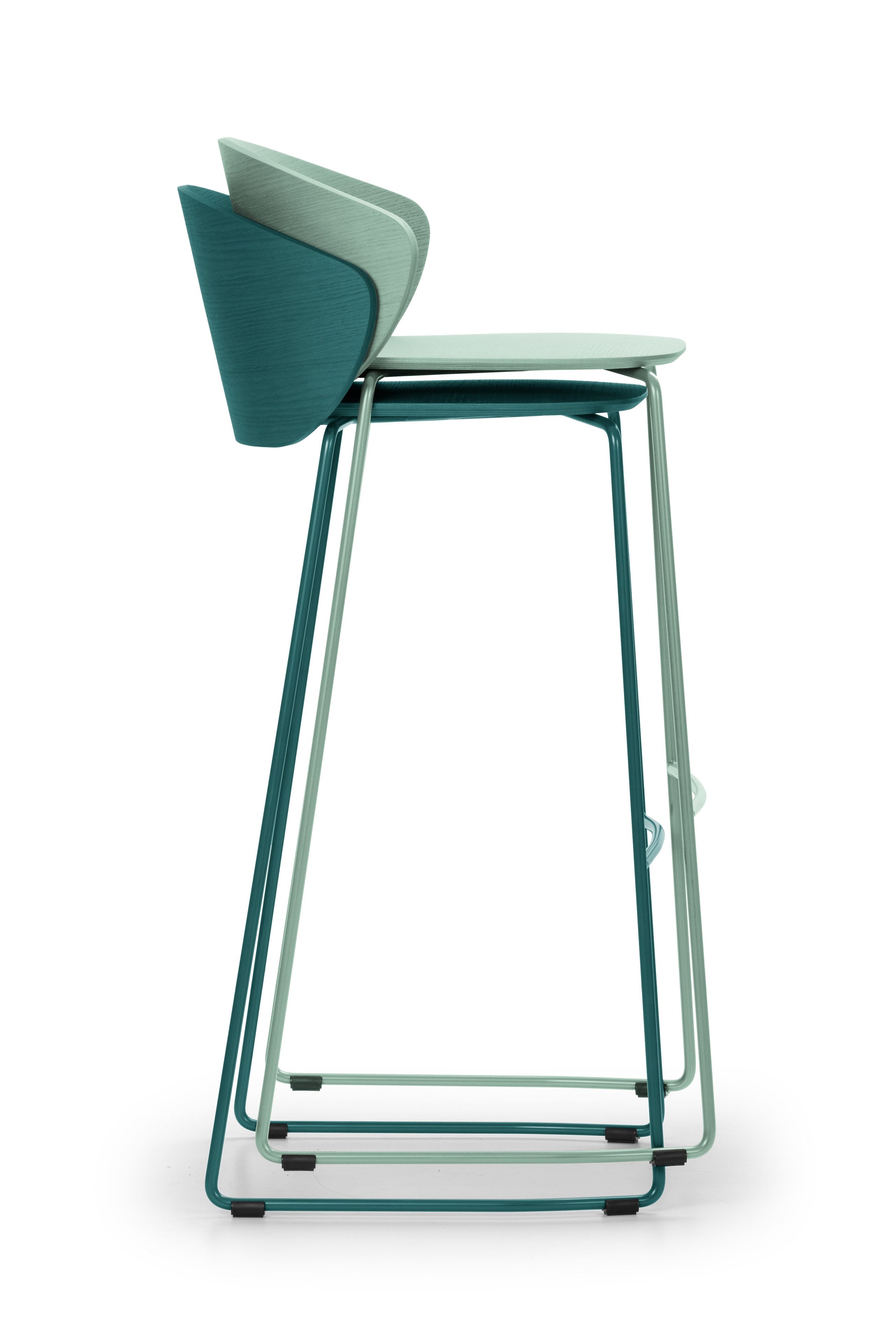 Стальной и деревянный высокий табурет для укладки салазок True Design Не деревянная ARCH-00059280 - Вид №3