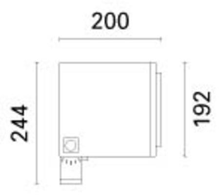 iGuzzini Бра для наружного освещения из литого под давлением алюминия с системой RGB Ipro sun-id-1409865 - Вид №5