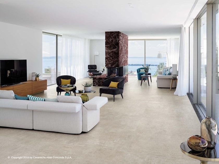 Atlas Concorde Пол из керамогранита под бетон Boost sun-id-1460894 - Вид №28