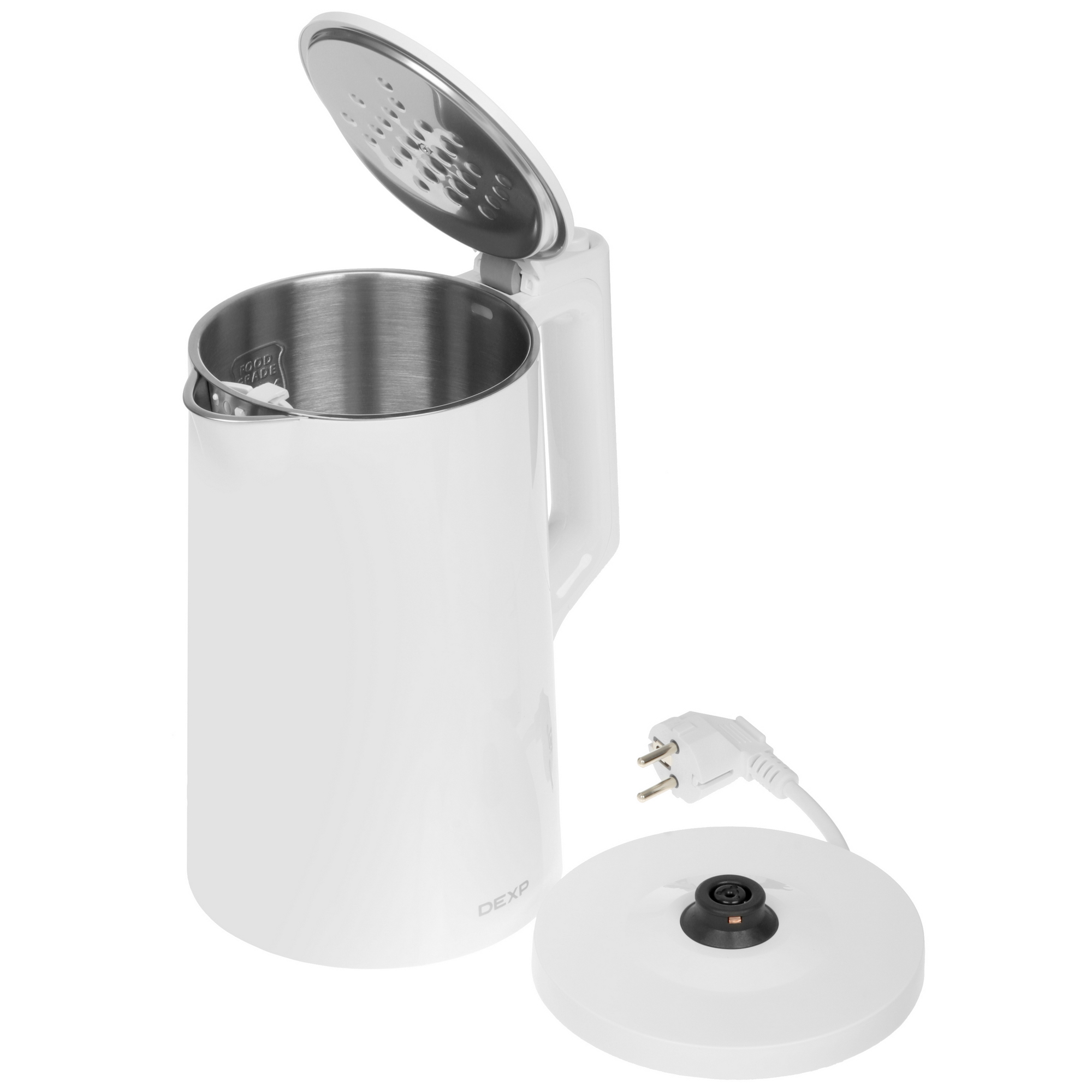 9046671 Электрочайник DEXP EK-MPDW20 белый STDN-0012836 - Вид №5