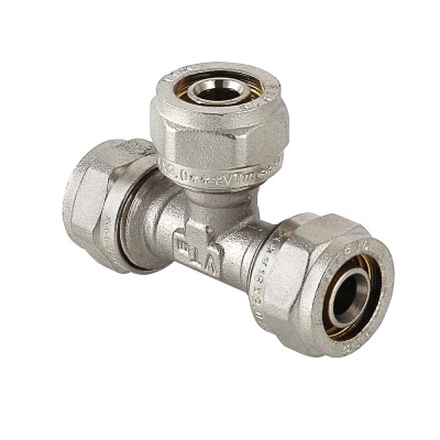 VTm.331.N.323226 Фитинг обжимной – тройник Valtec 32 х 32 х 26 мм 