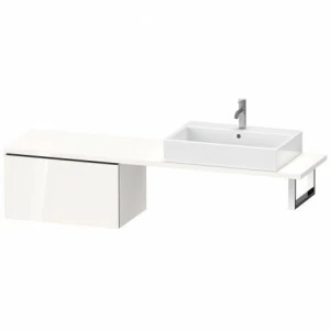 LC584302222 L-Cube Шкафчик для компактной консоли Белый глянцевый декор