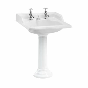 B14, P9R Пьедестал для раковины овальная Burlington Classic