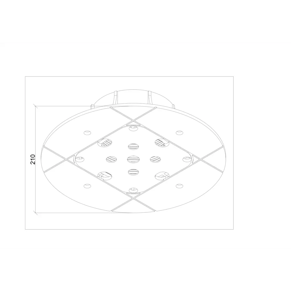Опора для террасной доски Holzhof HL 3 70-120 мм STLM-2019760 - Вид №5