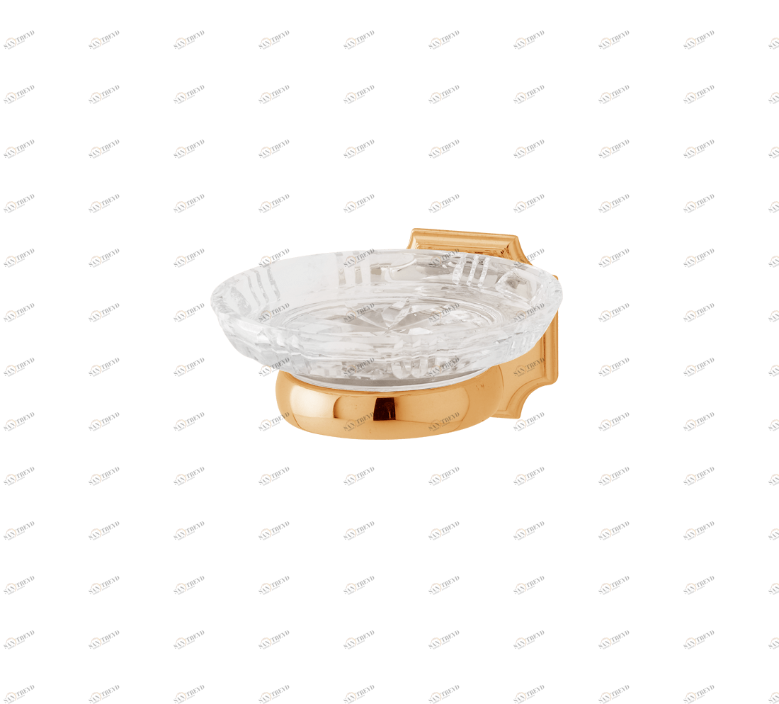 Gentry Home Держатель стакана с кристаллами Regent Темное золото GH100358