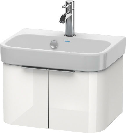 H2626807575 Happy D.2 Тумбочка подвесная Лен, декор Duravit - Вид №2