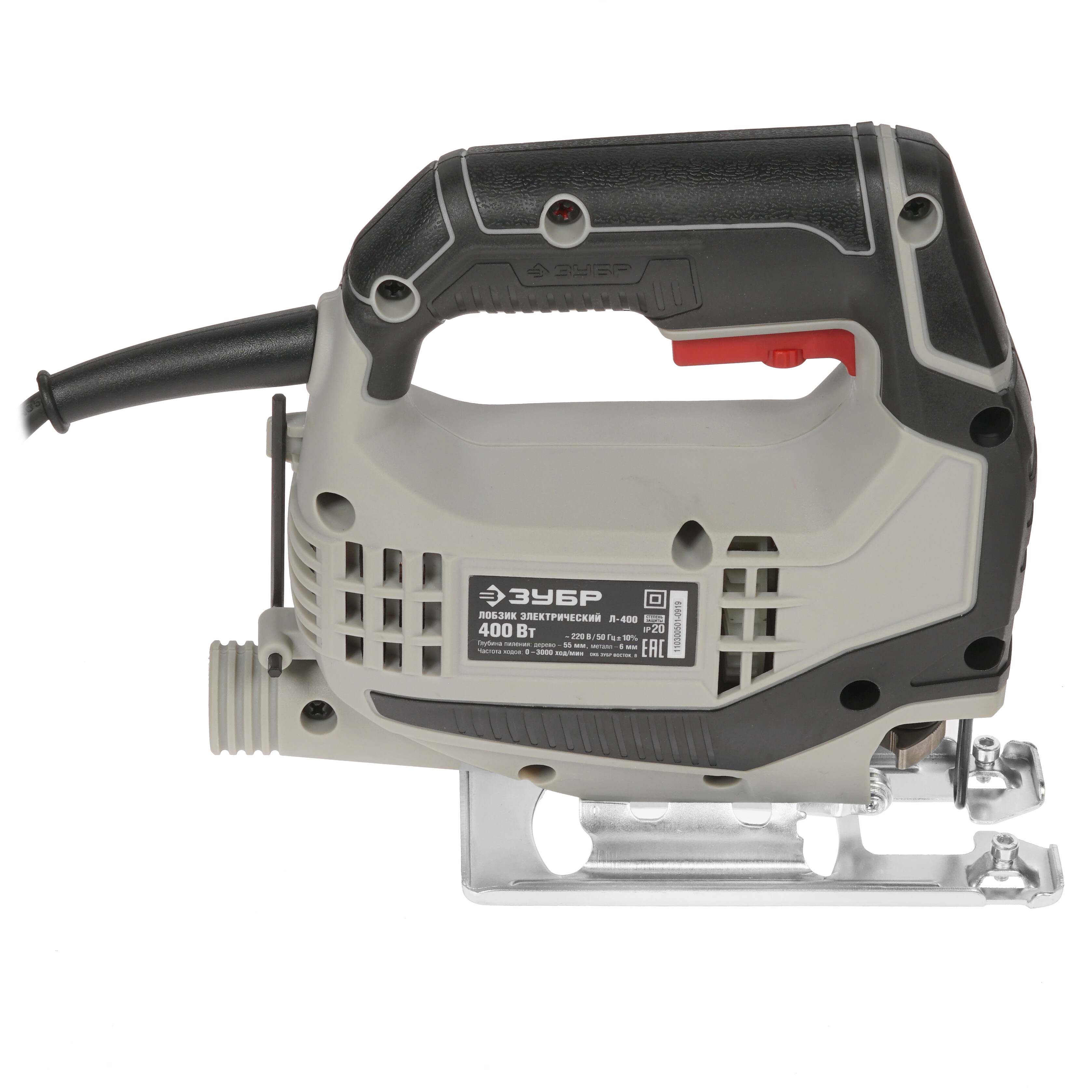 Электрический лобзик Зубр Л-400 8191329 STDN-0093466 - Вид №3