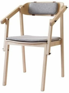 Askia Стул ясеня со встроенной подушкой Atelier 1.c09.ah.mnt.ff