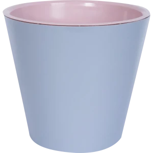 Горшок цветочный Ingreen Фиджи ø20 h18.3 см v4 л пластик пепельный