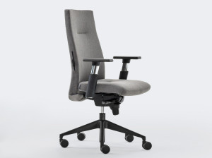 Поворотный операционный офисный стул с подлокотниками