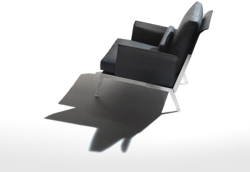 Flexform Кресло Bergere со съемным кожаным чехлом с подлокотниками Happy hour sun-id-1471875 - Вид №3