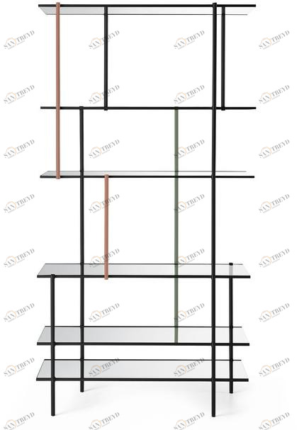 Gallotti&Radice Модульный книжный шкаф из алюминия sun-id-1496150