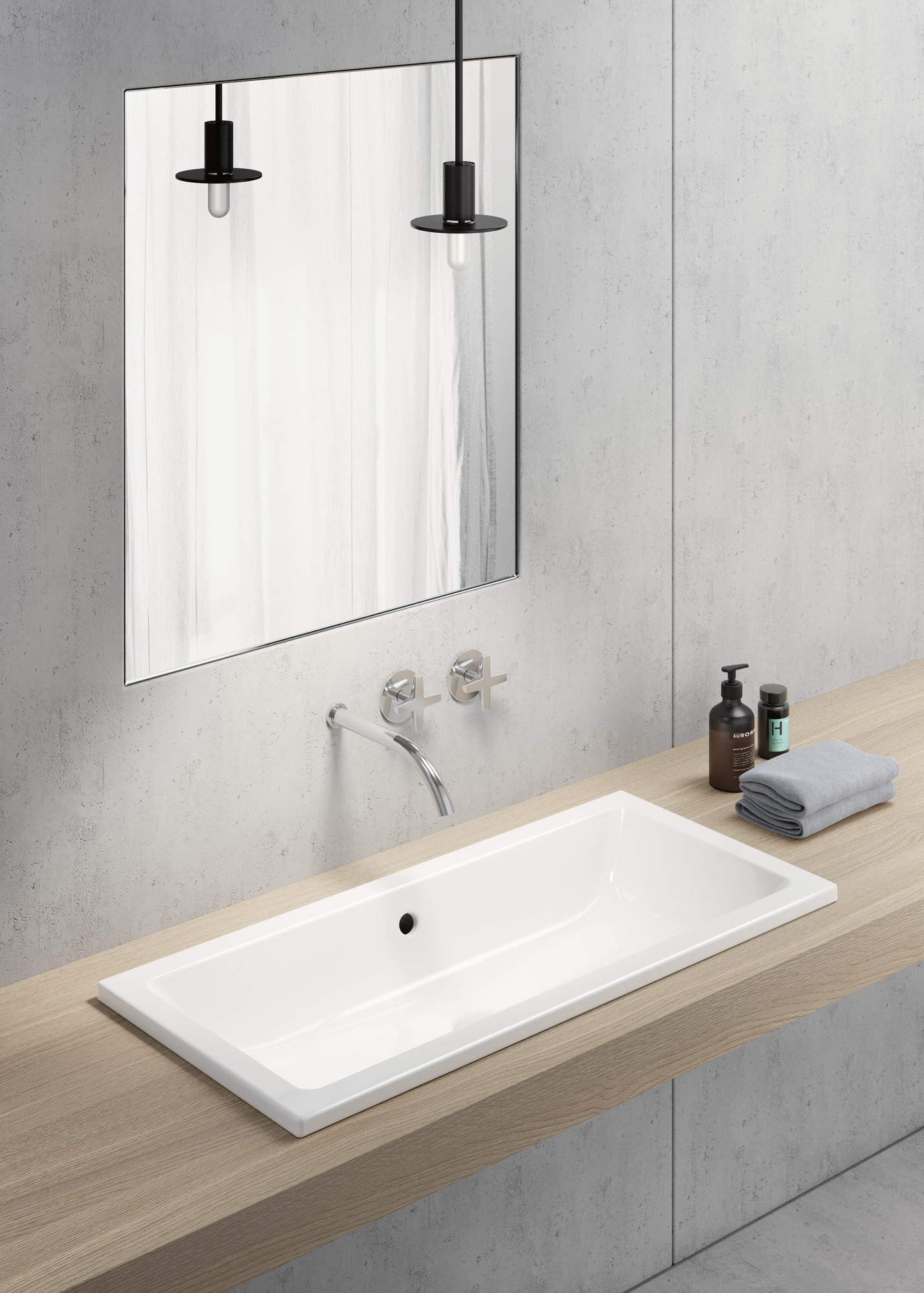 895411 Встроенная раковина под столешницу овальная GSI ceramica  - Вид №2