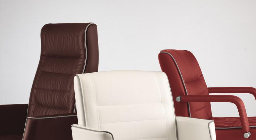 Luxy Кресло руководителя на 5-спицевой основе с подлокотниками и средней спинкой Mr. big sun-id-1509676 - Вид №2