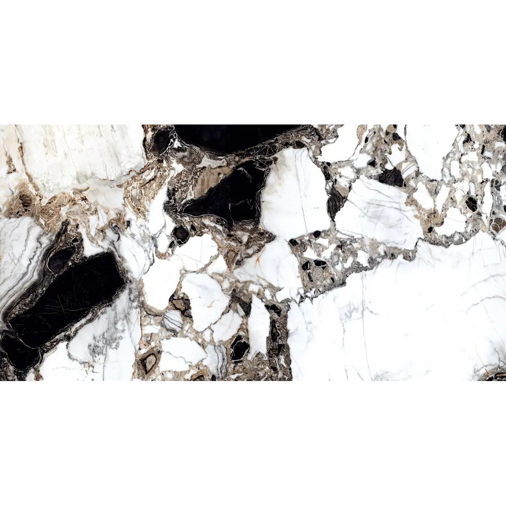 Керамогранит ARCADIA CERAMICA Grande Crystal 60x120 - глянцевый белый 86386328 STLM-0068401 - Вид №1