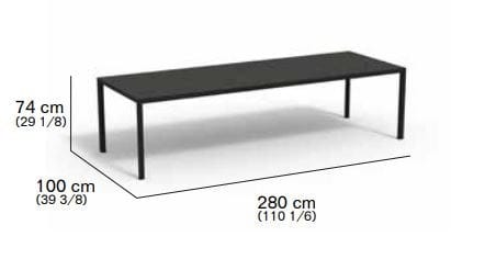 Прямоугольный садовый стол RODA Plein Air ARCH-00093683 - Вид №10