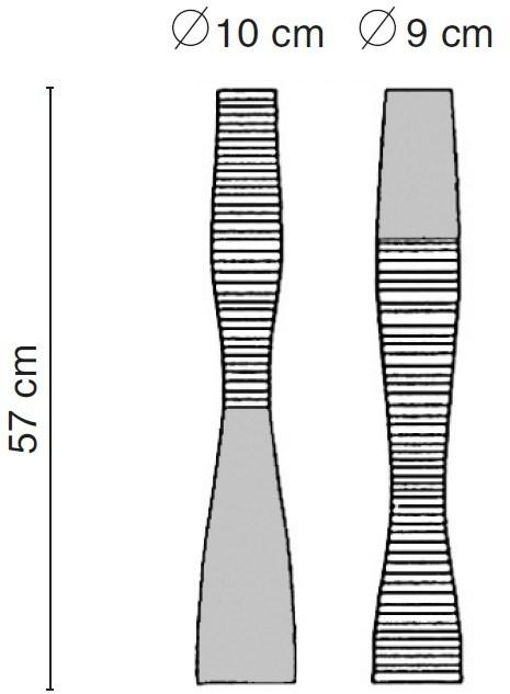 Fos Ceramiche Фарфоровая ваза Antithesis oro e platino sun-id-1477263 - Вид №2