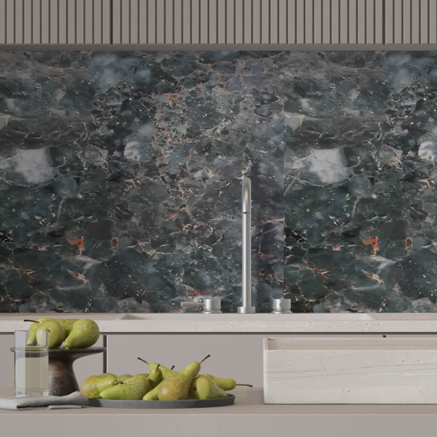 Панель PVC Stella Marble Light Атлантида М-017 2800*1160*1мм STSR-345 - Вид №4