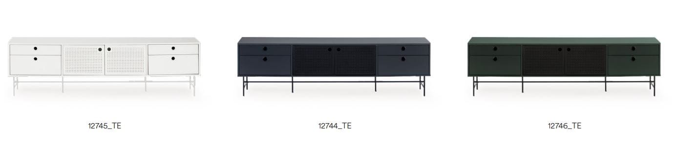 Шкаф для телевизора из МДФ с распашными дверцами и ящиками TEULAT точка ARCH-00150209 - Вид №31