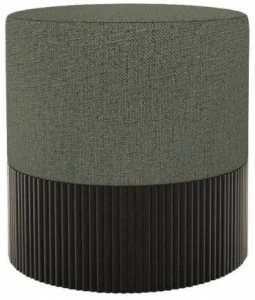 ANA ROQUE INTERIORS Пуф из круглой ткани с обивкой Urban