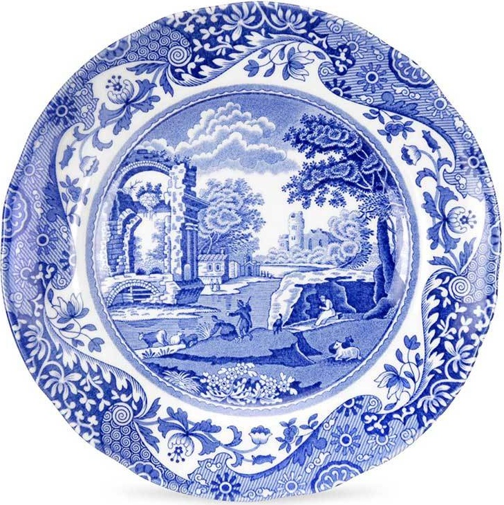 10571340 Spode Тарелка пирожковая 15см "Голубая Италия" Фаянс 