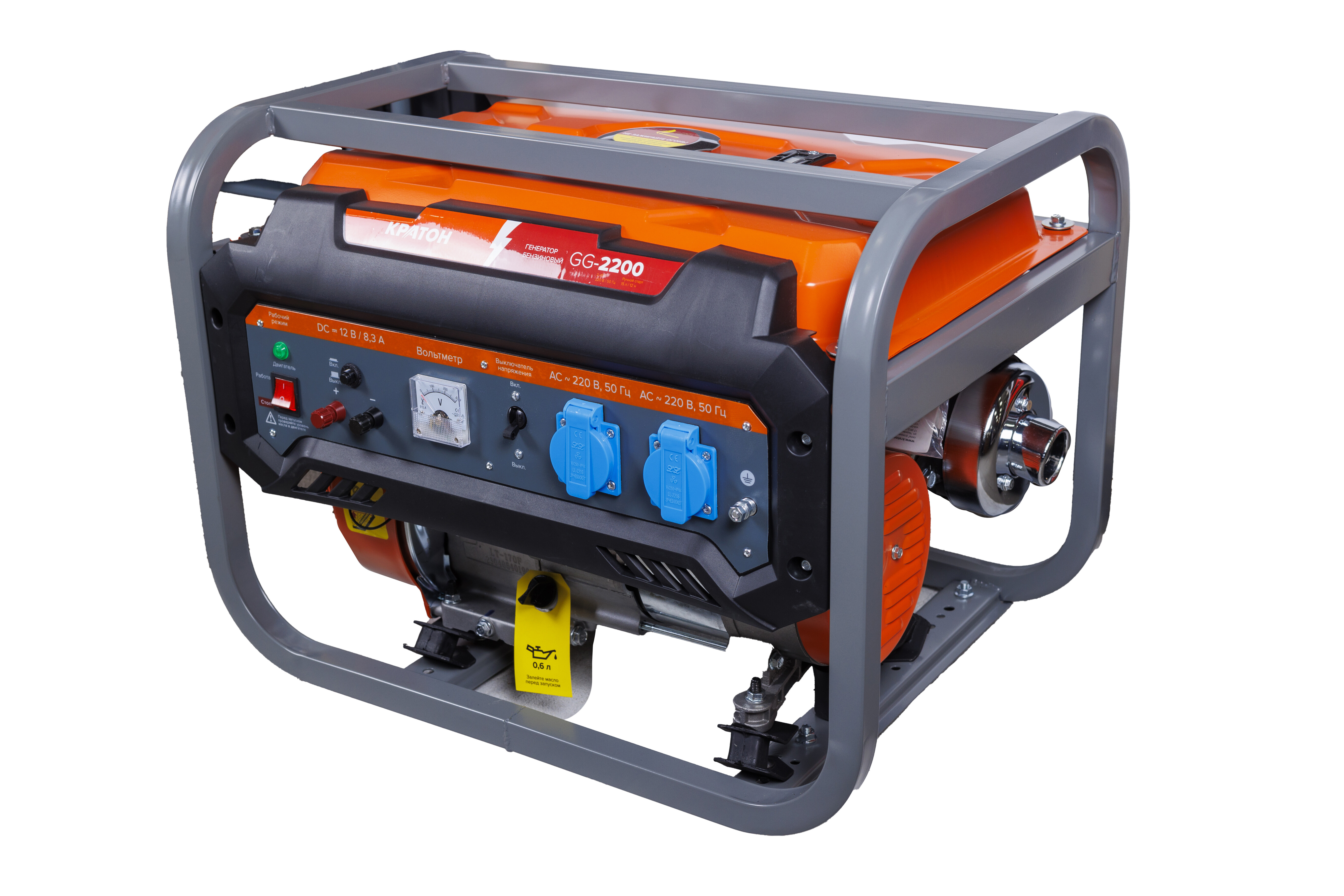 Электрогенератор   бензиновый Кратон GG-2200 9126955 STDN-0056164 - Вид №2