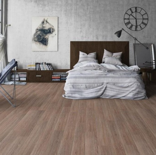 Виниловый ламинат Tarkett Lounge Charango Дуб с брашью (Текстурированная) 914,4х152,4/101,6 мм 1000901219 - Вид №3