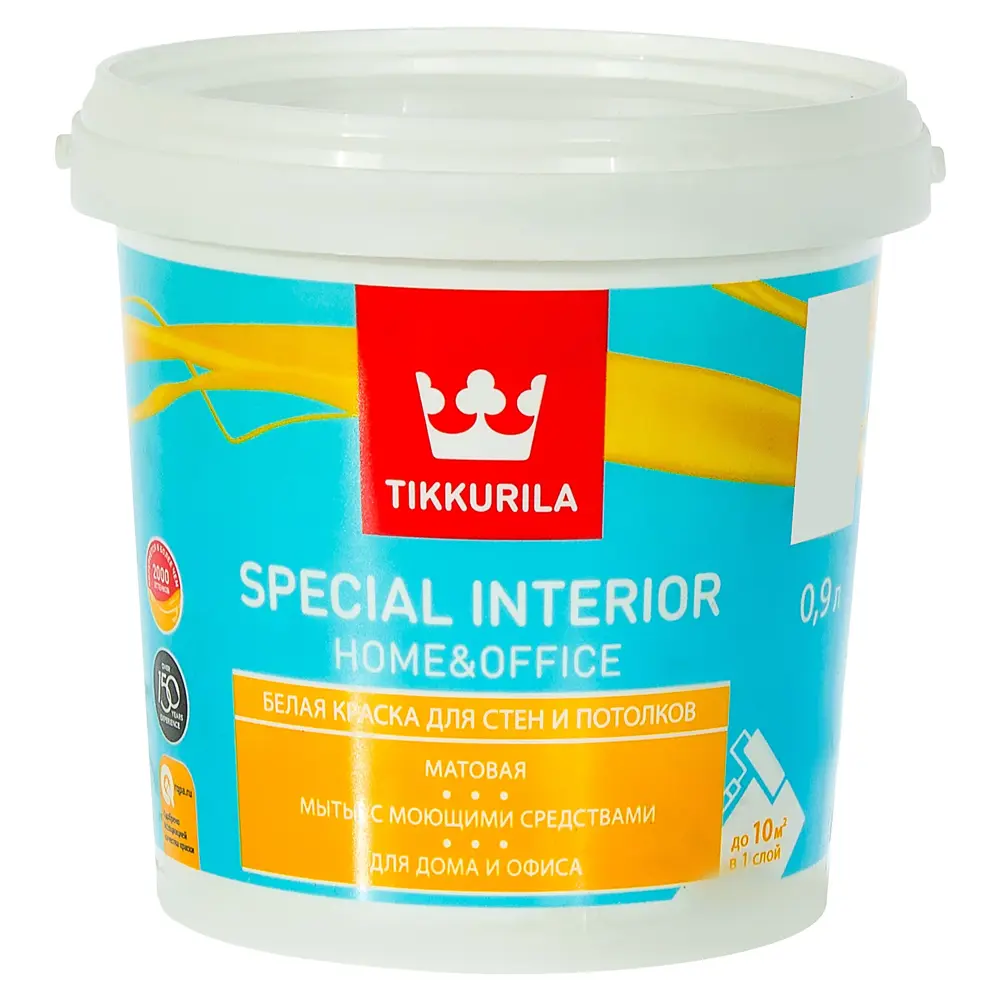 Краска Tikkurila Special Home&Office база A 0.9 л STLM-2167223