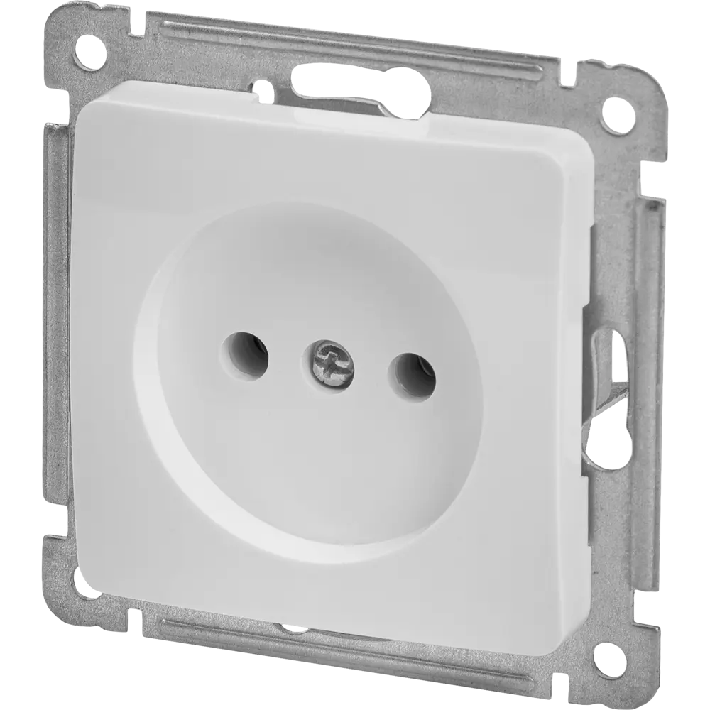 Розетка встраиваемая Hegel Мастер цвет белый STLM-2069744 - Вид №1