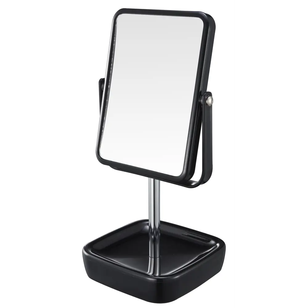 Santreyd Увеличительное зеркало настольное черное 17 см 86199332 нет STLM-0066760