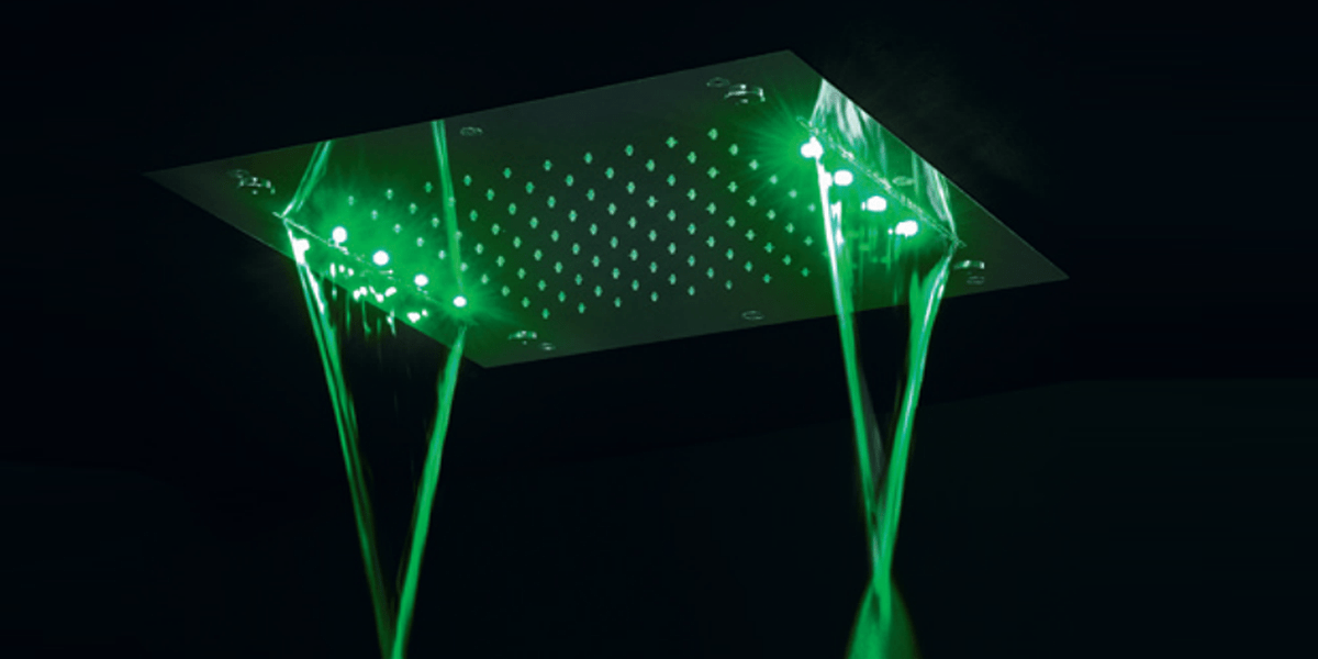 RADOMONTE Тропический душ с хромотерапией 43х43 см PIA3 S WELLNESS Wellness Radomonte PIA3S - Вид №1