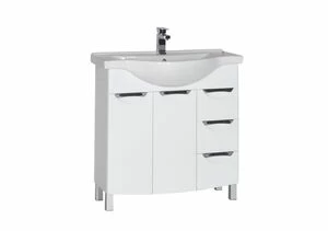 Тумба под раковину Aquanet Асти 85 белый