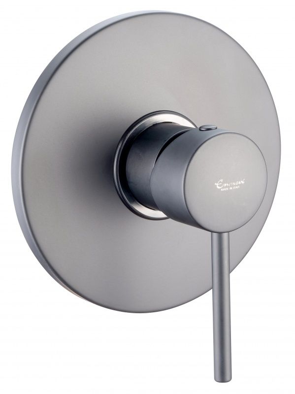 45009NEO Emmevi Piper, встраиваемый смеситель для душа, цвет черный матовый