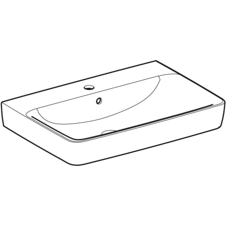 501.724.00.1 Накладная раковина Geberit Renova Plan Geberit  - Вид №17
