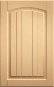 Фасады для кухни Кантри Фрезеровка «Арка сложная» Лен солнечный №45