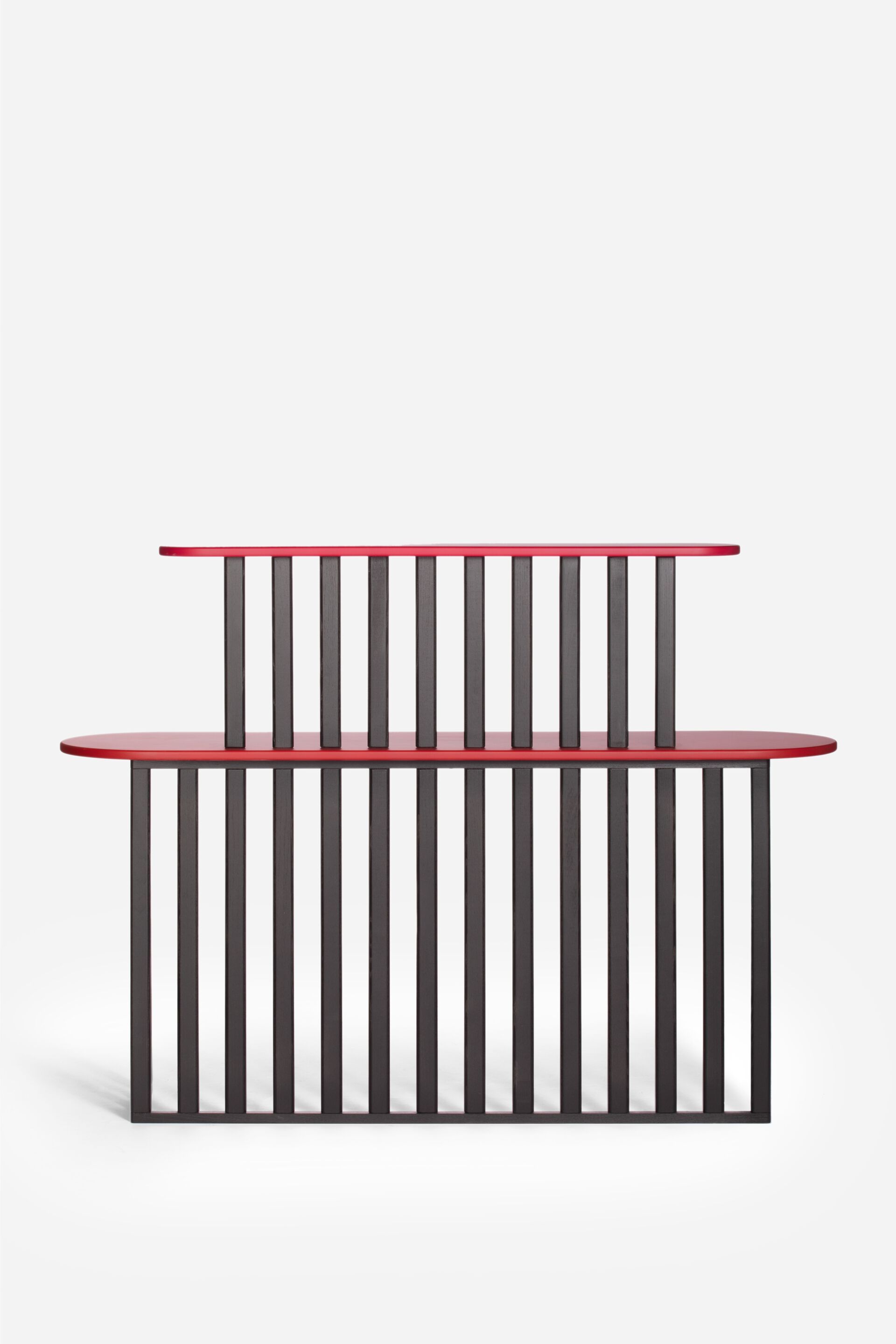 Деревянная консоль с полками Medulum ARCH-00146417 - Вид №4