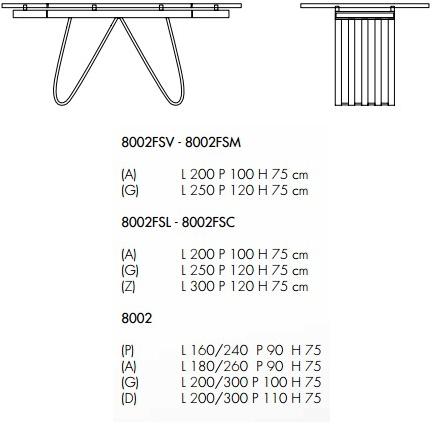 Tonin Casa Прямоугольный мраморный стол для гостиной Arpa sun-id-1486315 - Вид №3