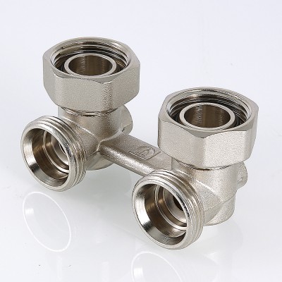 VT.345.NA.05 Узел нижнего подключения радиатора угловой Valtec 3/4", «евроконус»  - Вид №3