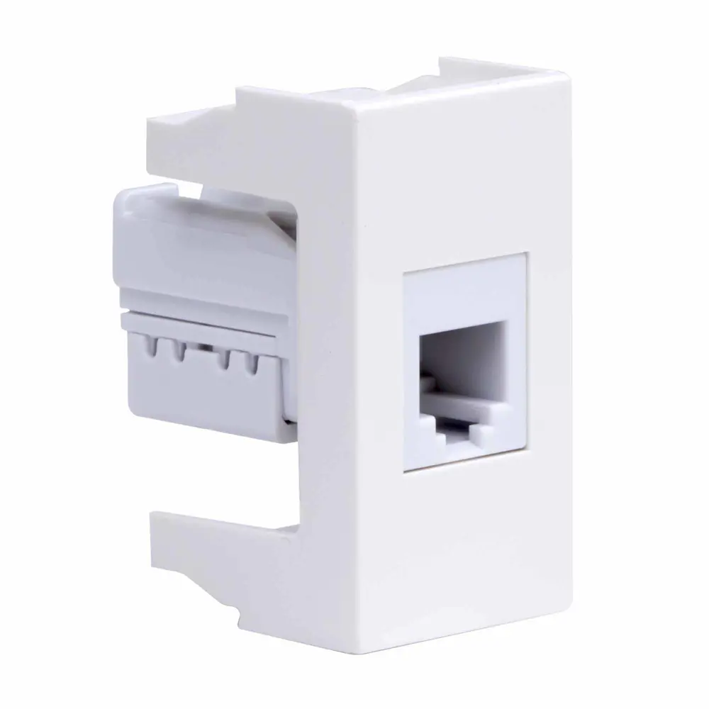 Телефонная розетка DKC Viva RJ12 для скрытого монтажа 89438260 STLM-1580539