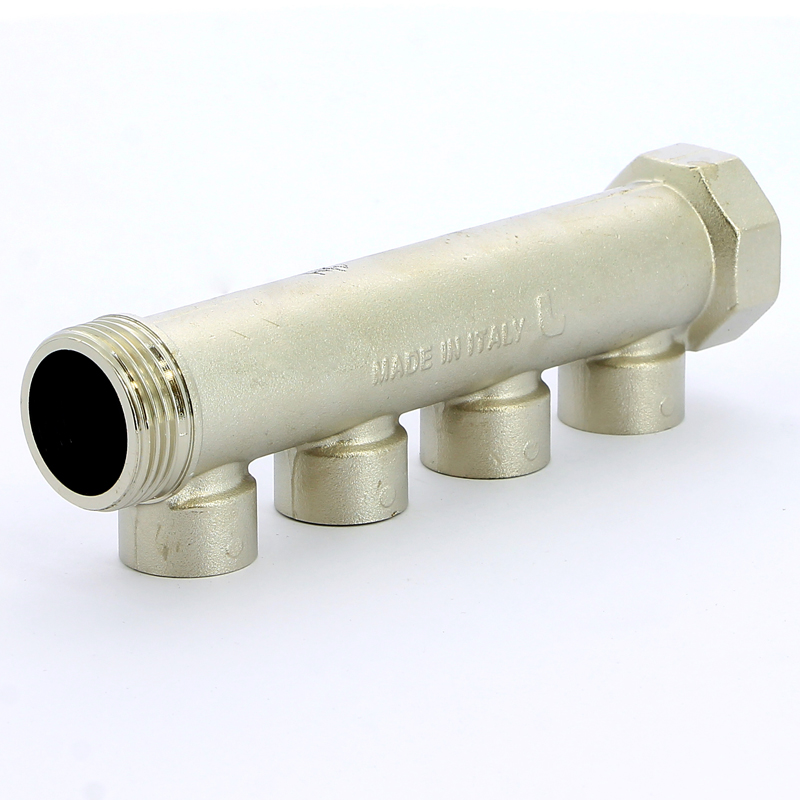 Коллектор НВ 1" никелированный ITAP 4 выхода 1/2"В 38мм 45014 - Вид №2