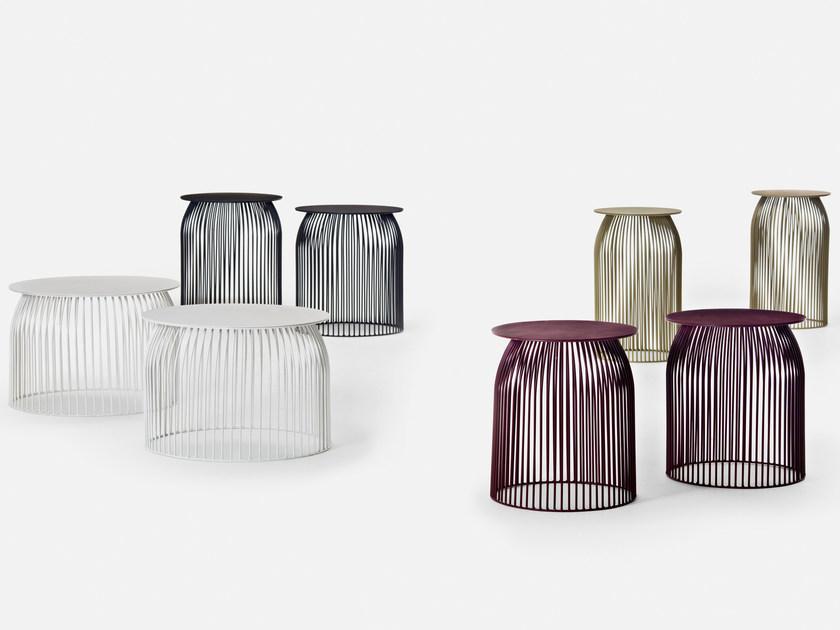 La Cividina Стол журнальный круглый из стали на контракт Turi turi sun-id-1471563 - Вид №1