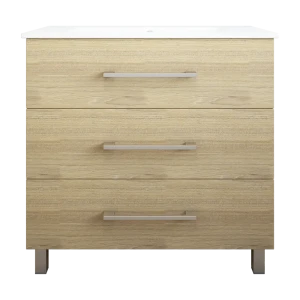 Тумба под раковину напольная Sanflor «Мадрид» 90x84 см цвет вяз