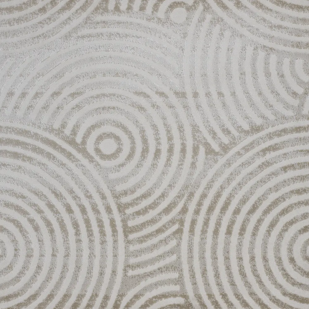 Santreyd Ковровое покрытие «Оптимист Круги» бежевое 2 метра 89337421 STLM-1393148