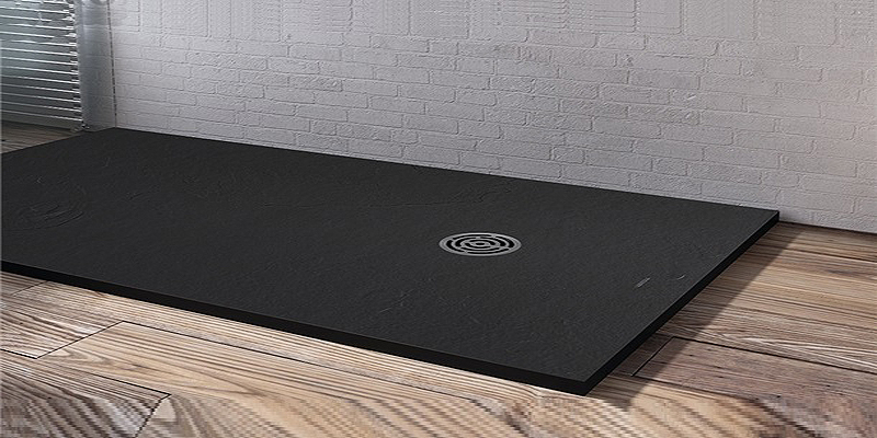 ДУШЕВОЙ ПОДДОН CENTURIA 140X100 СМ SLATE NOX GRAPHITE McBath CENTURIA100 - Вид №1