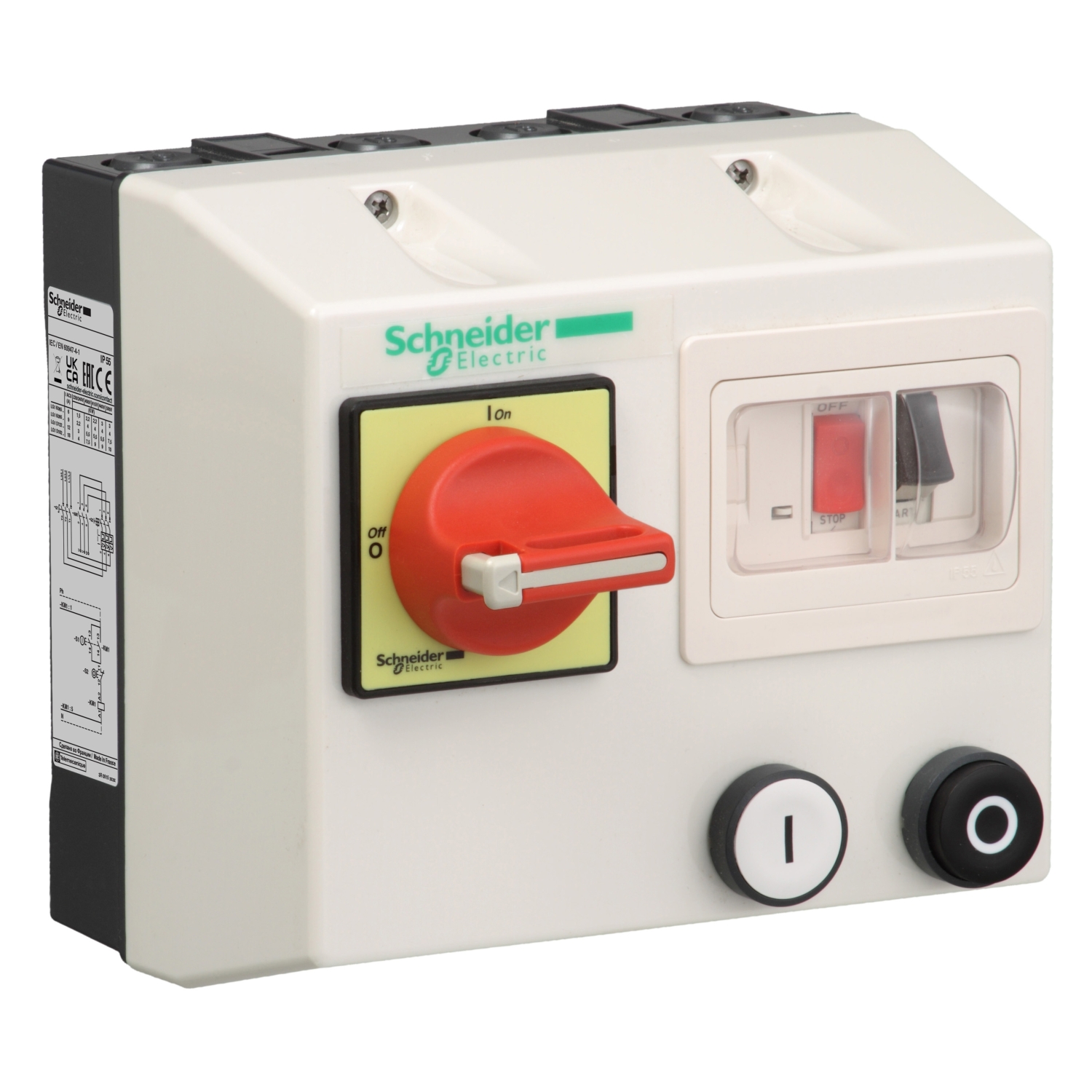LG1K065Q704 Пускатель в корпусе LG 0.63А, 0.18кВт 400/380В Schneider Electric TeSys 